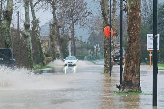 Potvyniai Italijoje. 