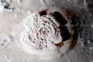 Išsiaiškino: tai buvo didžiausias ugnikalnio išsiveržimas šioje epochoje