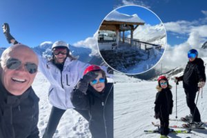 Ramūnas Rudokas žmoną ir sūnų įkalbėjo užkariauti Prancūzijos Alpes: „Buvo sunku“