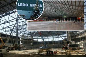 Pranešė, kada duris atvers Panevėžio ledo arena: kas joje atnaujinta