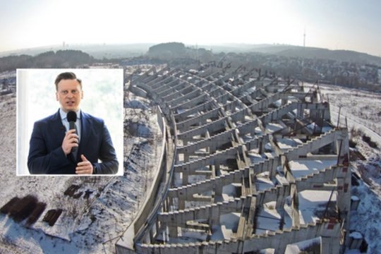 V. Benkunskas sureagavo į informaciją apie tolesnį „BaltCap“ dalyvavimą Nacionalinio stadiono statybose