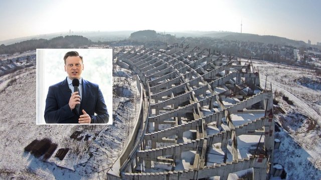 V. Benkunskas sureagavo į informaciją apie tolesnį „BaltCap“ dalyvavimą Nacionalinio stadiono statybose