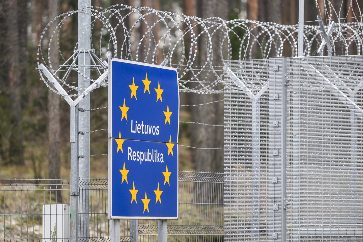 Lietuvos ir Baltarusijos pasienis.