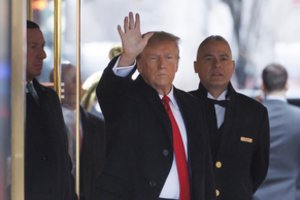 D. Trumpas atvyko į teismo posėdį Floridoje dėl įslaptintų dokumentų bylos