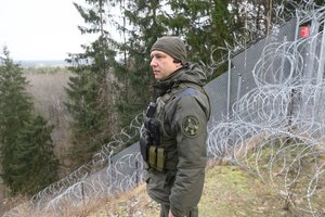 VSAT: pastarąją parą šalies pasienyje su Baltarusija fiksuoti 2 neteisėti migrantai