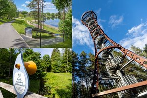 Molėtų kraštas vilioja turistus: ilgiausia šalyje čiuožynė ir kalnų upelis ten, kur nėra kalnų