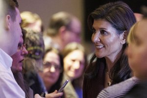N. Haley Vašingtone įveikė D. Trumpą ir laimėjo savo pirmąją pergalę pirminiuose respublikonų rinkimuose