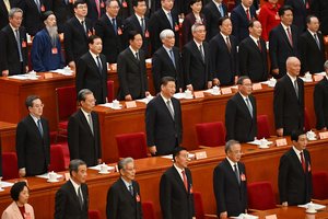 Kinijoje prasideda du dideli politiniai susirinkimai: gatvėse pilna ginkluotos policijos