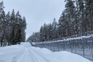 Prie Latvijos sienos vėl padaugėjo nelegalių migrantų iš Baltarusijos