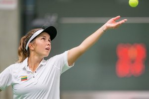 Čempioniška Lietuvos tenisininkės savaitė Indijoje