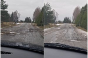 Kaišiadoriškis Juozas vos tvardo emocijas – vaizdas kelyje nesikeičia jau treti metai