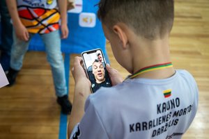 Lietuvos darželinukų čempionatui – dešimt metų: prie kauniečių triumfo prisidėjo ir Š. Jasikevičiaus sūnus