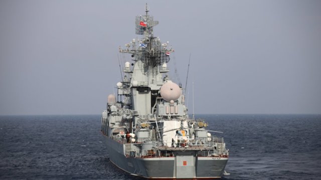 Suskaičiavo, kiek rusai neteko pajėgų Juodojoje jūroje: tarp jų – sunaikintas okupantų pasididžiavimas