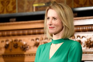 Estijos premjerė meistriškai atsakė į repliką, kad „ji valgo rusus pusryčiams“: pateikė vieną nuotrauką