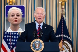 J. Bidenas pakvietė A. Navalno našlę į JAV Kongresą klausytis jo metinio pranešimo