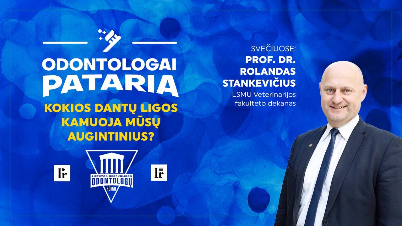 „Odontologai pataria“: kokios dantų ligos kamuoja mūsų augintinius?