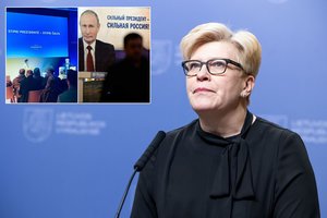 Kritikos dėl V. Putiną atkartojančio rinkiminio šūkio sulaukusi I. Šimonytė neskuba pristatyti naujo devizo: dabar turiu svarbesnių prioritetų