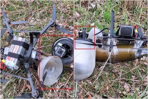 Keistenybė fronte: rusai mūšio lauke bando neįtikėtinu būdu valdomus dronus