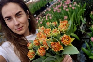 Tulpių augintoja A. Vaičaitienė: „Gėlininkystė įaugusi į mano kraują“