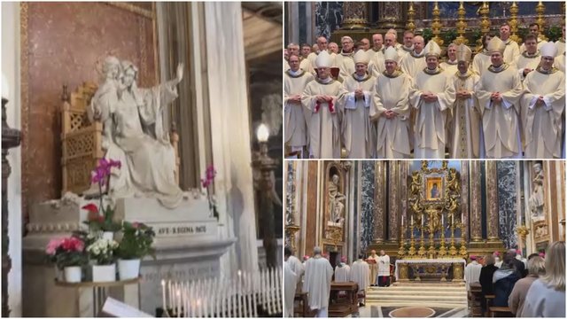Lietuvių kolegija Romoje mini 75-ąsias metines: sveikinimo žodį tarė ir popiežius Pranciškus