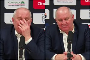 V. Šeškus prakalbo apie iškilusius sunkumus: „Tai mus apgauna, tai dar kažkas“