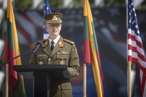 V. Rupšys darbo vizitu lankosi JAV, vyks susitikimai su JAV karinės vadovybės atstovais