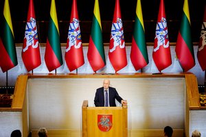 Signataras A. Saudargas: linkiu pasimokyti iš V. Landsbergio, kuris prieš 34 m. perspėjo apie grėsmes, bet ne spėliojo