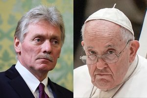 Po popiežiaus remarkos apie „baltą vėliavą“ – netikėta Maskvos reakcija: tai nėra raginimas Ukrainai kapituliuoti