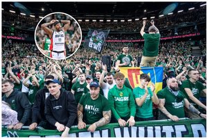 Naują sektorių įvertinę „Žalgirio“ fanai pašiepė „Ryto“ lyderį: „Ačiū, Markusai, už pergalę!“