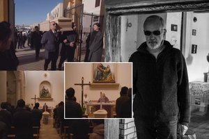 Italijoje įvyko širdį veriantis atsisveikinimas su R. Tuminu: mišias aukojo simbolinę reikšmę turinčioje koplyčioje