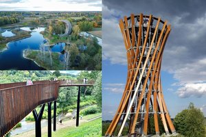 Pavasarį pasitikite stebėdami gamtos vaizdus iš viršaus: įspūdingiausių apžvalgos bokštų sąrašas