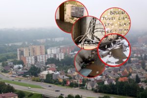 Daugiabučiai, į kuriuos Kauno policija vyko daugiau nei 250 kartų: vaizdas – tragiškas