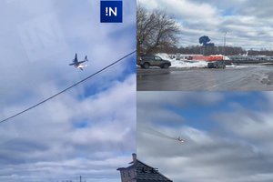 Rusijoje sudužo okupantų karinis lėktuvas: pasirodė ir vaizdo įrašai