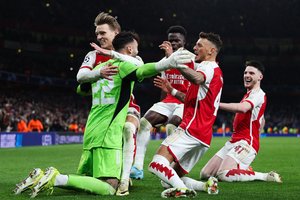 „Arsenal“ didvyriu tapęs vartų sargas: „Futbolas yra žaidžiamas dėl tokių akimirkų“