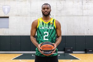 Žaidimo Lietuvos rinktinėje neatsisakantis K. Evansas: „Tai turėtų būti smagu“