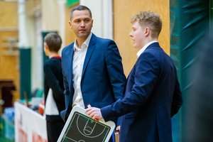 T. Gaidamavičius žvelgia į NKL ketvirtfinalio startą: „Turime stabdyti jų greitą puolimą“