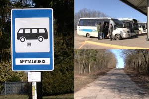 Autobuso į savo kaimą nesulaukiantiems gyventojams – valdininko pasiūlymas juos pavežti savo automobiliu: „Atvešiu, jei yra problema“