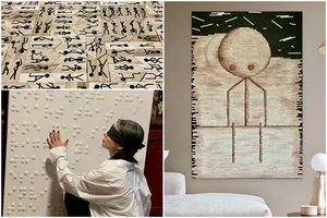 Kūriniai, kurie sujaudina net stipriausius: nuo „Mažojo princo“ citatos Brailio raštu iš kavos kapsulių iki domino žmogeliukų