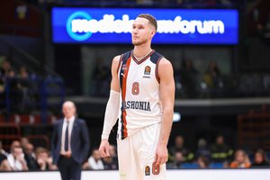 Eurolygos mūšio neįvyko: T. Sedekerskis su „Baskonia“ užgniaužė „Olimpia“