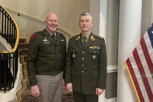 Vašingtone aptartas Lietuvos ir JAV bendradarbiavimas vystant nacionalinės divizijos pajėgumą