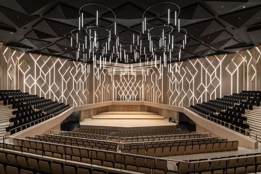 Lankytojams duris atveria naujai rekonstruota Lietuvos valstybinio simfoninio orkestro (LVSO) koncertų salė, anksčiau vadinta Vilniaus Kongresų rūmais.