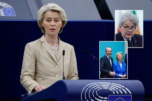 U. von der Leyen perrinkimo kampaniją pradėjo sunkiai: purvais drabsto ne tik priešai, bet ir „draugai“