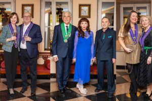 „Stiklių“ restorane – neeilinis vakaras: Gurmanų gildijos nariai mėgavosi išskirtine vakariene