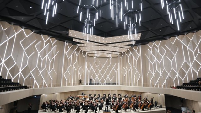 Atnaujinta LVSO koncertų salė: tikimasi, kad ši vieta taps viena geriausių Baltijos šalyse