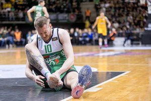 Nerami žinia iš „Žalgirio“ stovyklos: R. Šmito trauma gali būti rimta