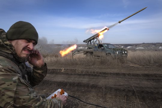 Karas Ukrainoje.