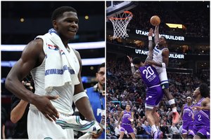 Metų dėjimas? NBA žvaigždė be gailesčio sugrūdo kamuolį iš viršaus – prireikė net medikų pagalbos