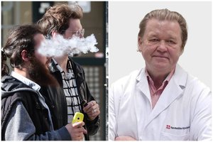 Gydytojas pulmonologas papasakojo, ar tikrai elektroninių cigarečių žala mažesnė už įprastų
