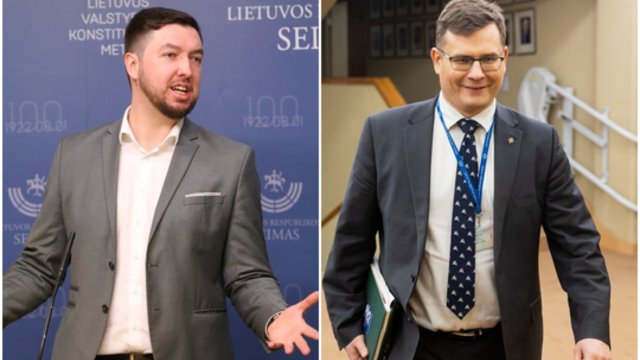 V. Mitalas pagrindė, kodėl nenori L. Kasčiūno matyti KAM ministru: išvadino homofobu