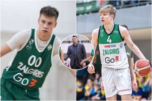 „Žalgirio“ dublerius auginantis T. Šležas – apie nusivylimą po pralaimėjimo NKL ir tikslus laimėti jaunimo Eurolygą